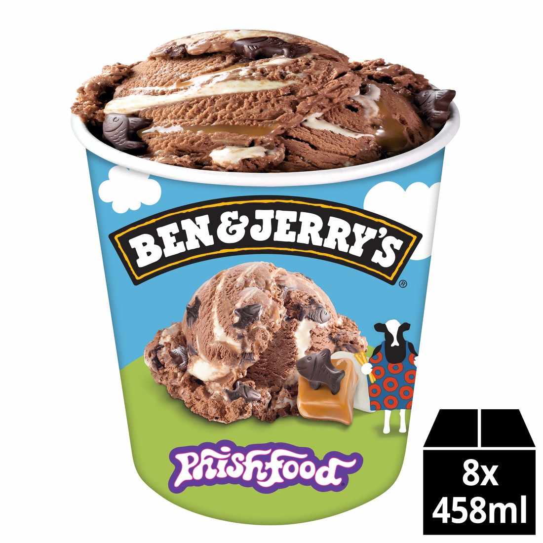 Ben & Jerry's Phish Food 465ml - 